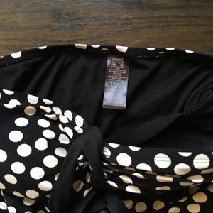 next Swim - One Piece Black and White Polka Dot Suit Size 10 next Swim - One Piece Black and White Polka Dot Suit Size 10